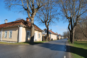 Abb. 193 Österbybruk, ehemalige Wohnhäuser der Arbeiterschaft in der Gimogatan ©Marion Müller